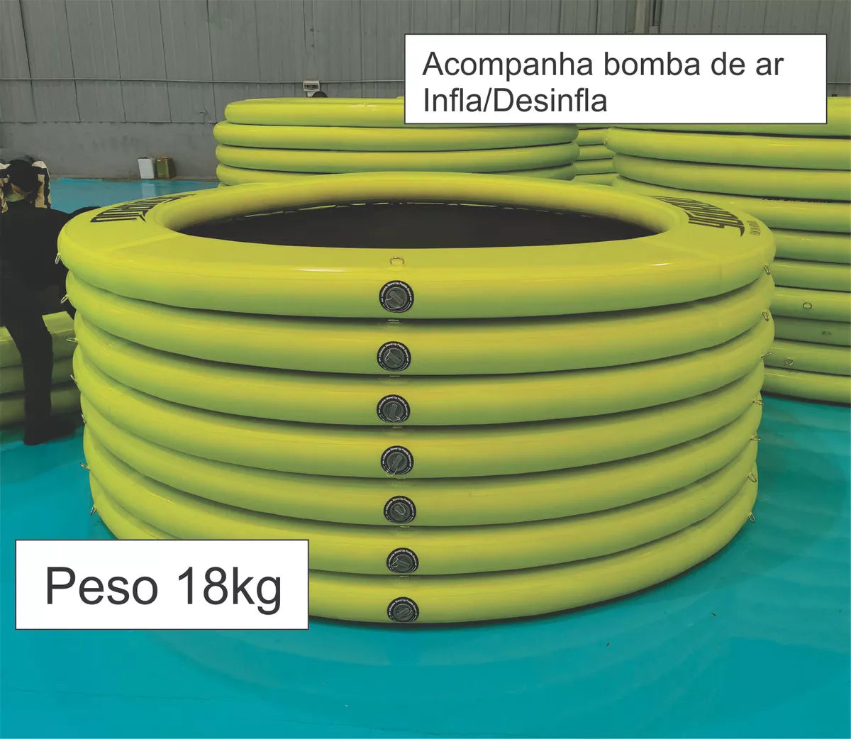 Bote Boia Splash Deck Molhado Youroo+bomba Eletr. Lançamento