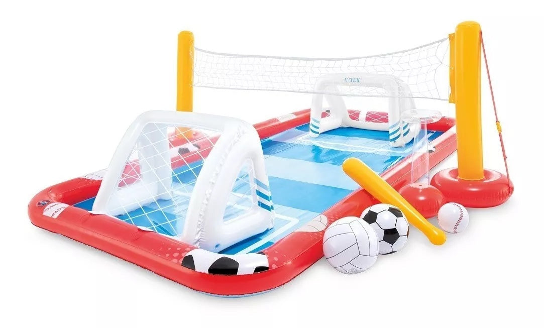 Piscina Playground Inflável Multi Esportes 470l 57147 Intex