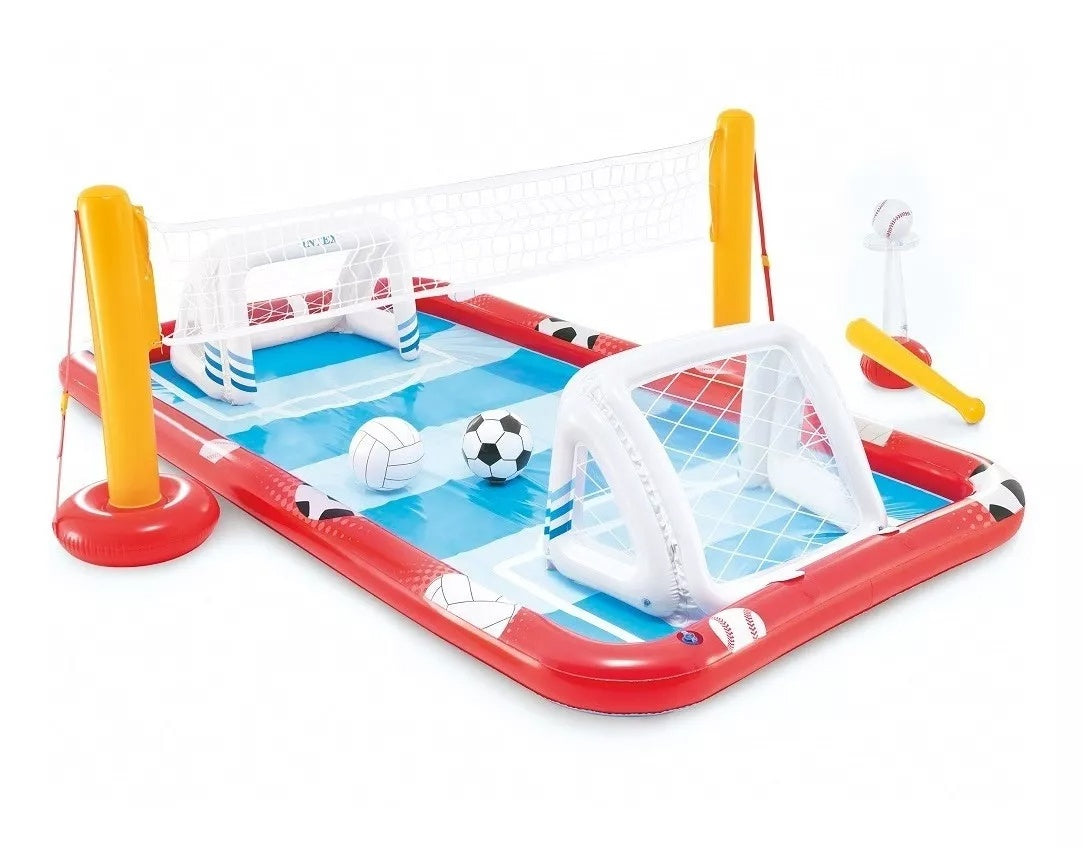 Piscina Playground Inflável Multi Esportes 470l 57147 Intex