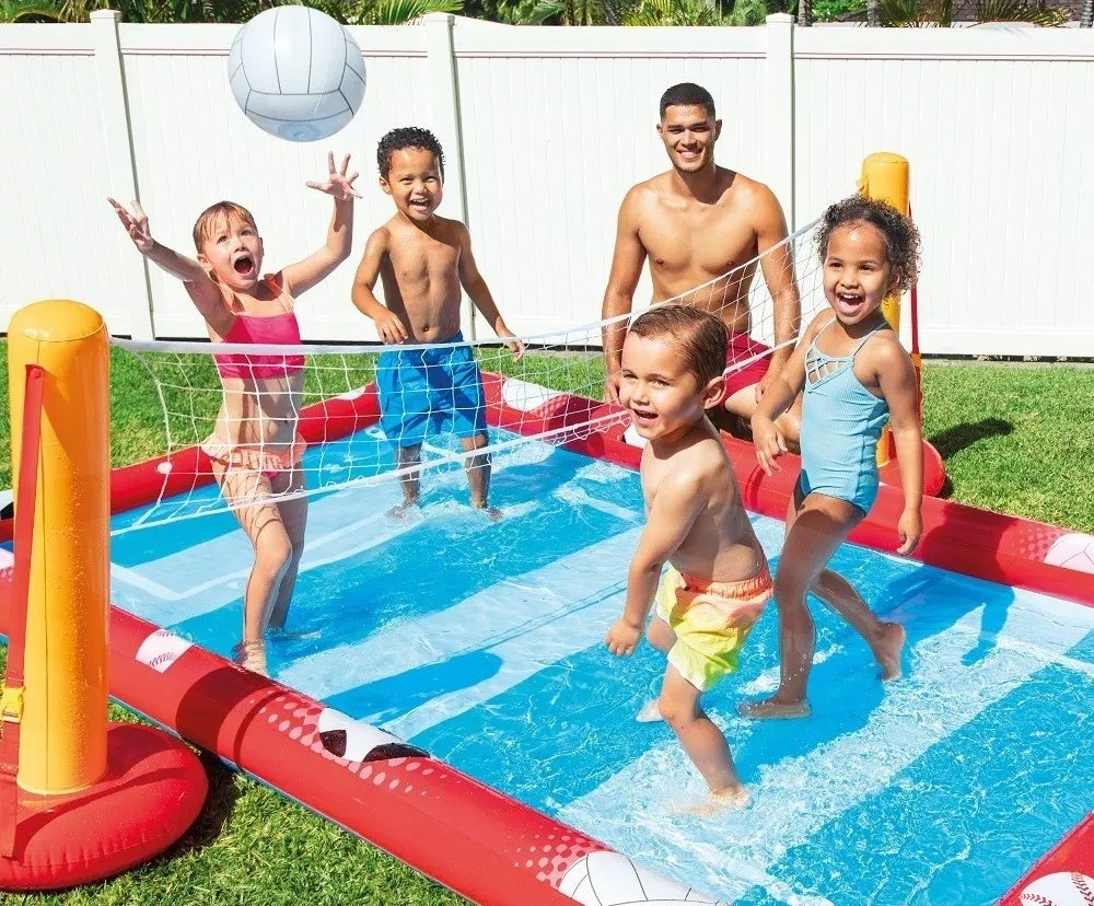 Piscina Playground Inflável Multi Esportes 470l 57147 Intex