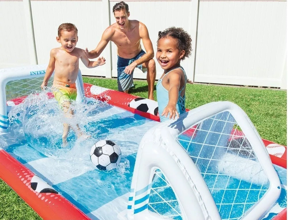 Piscina Playground Inflável Multi Esportes 470l 57147 Intex