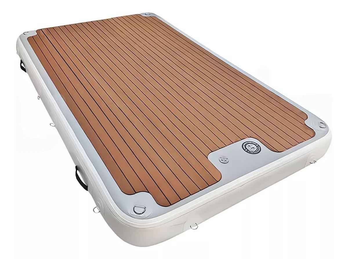 Plataforma Flutuante Inflável Youroo 4x3x20cm + Bomba