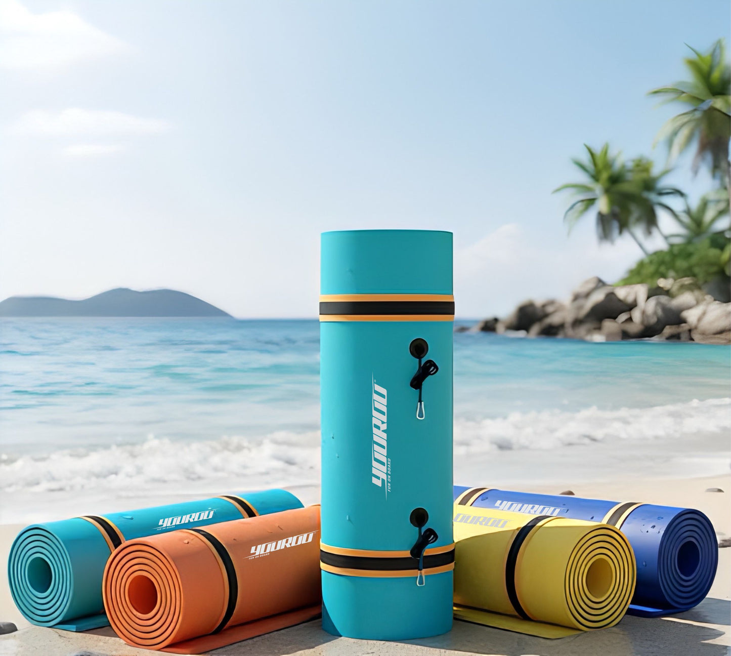 Tapete Flutuante Gigante Para Mar E Piscina Pronta Entrega