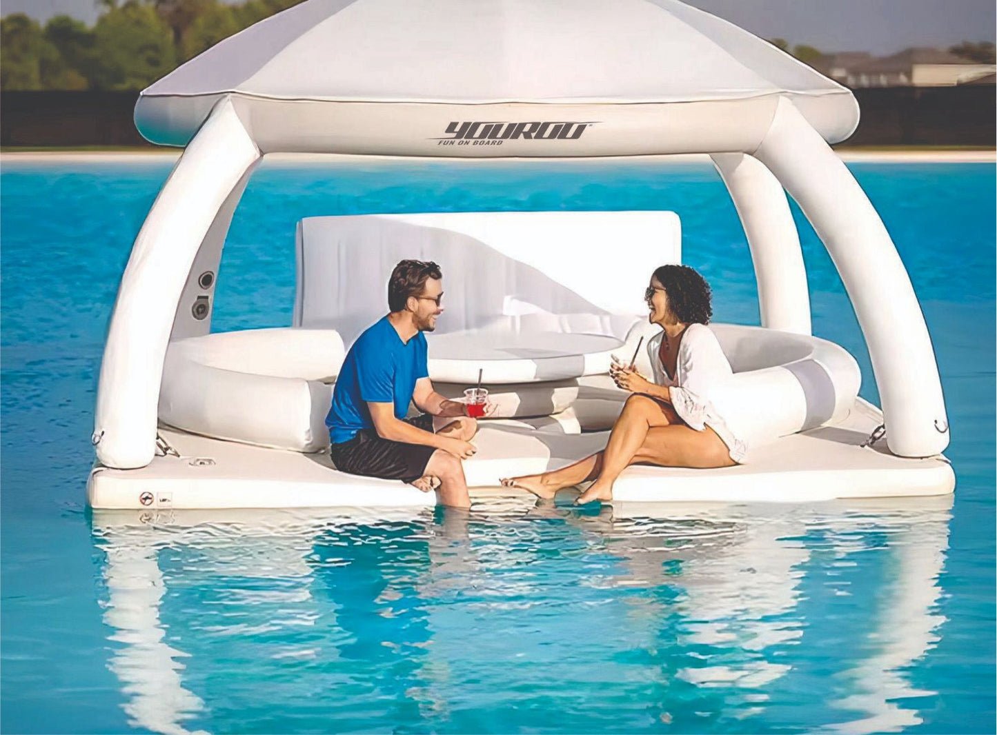 Oasis Youroo - A Nova Ilha Flutuante Inflável Do Mercado