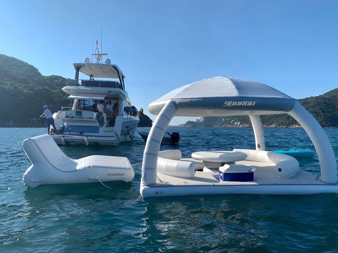 Oasis Youroo - A Nova Ilha Flutuante Inflável Do Mercado