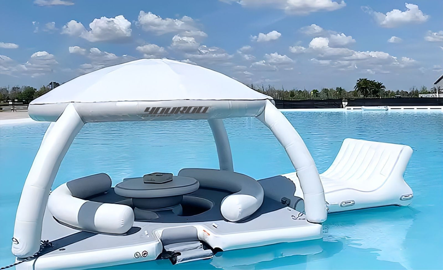 Oasis Youroo - A Nova Ilha Flutuante Inflável Do Mercado