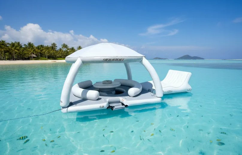 Oasis Youroo - A Nova Ilha Flutuante Inflável Do Mercado