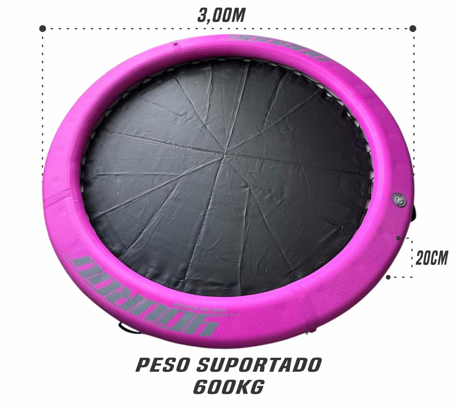 Bote Boia Splash Deck Molhado Youroo+bomba Eletr. Lançamento