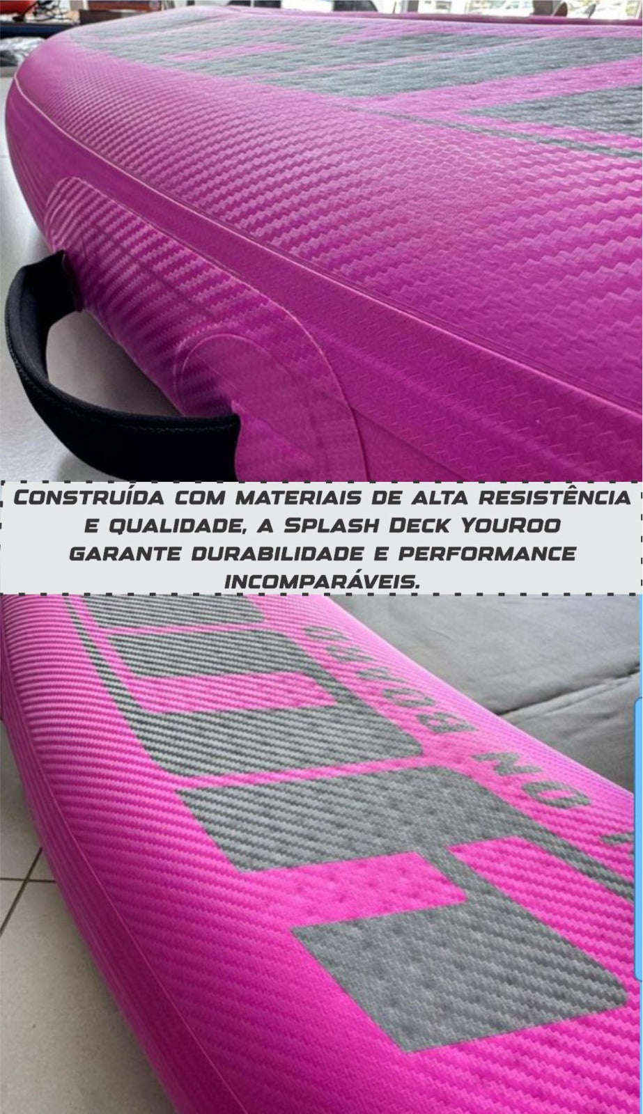 Bote Boia Splash Deck Molhado Youroo+bomba Eletr. Lançamento