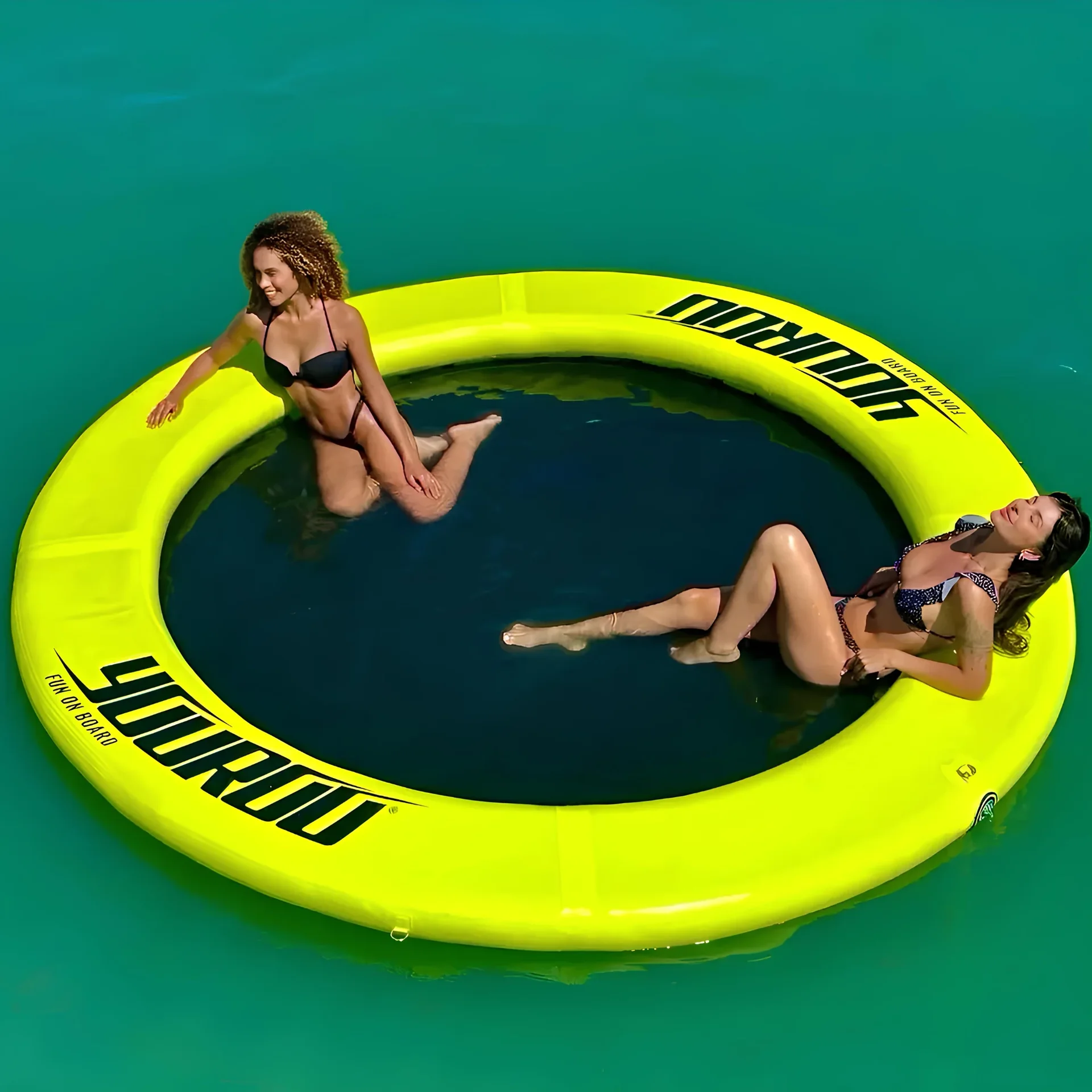 Splash Deck YouRoo circular com malha central — foto oficial do produto