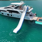 Escorregador inflável para barcos