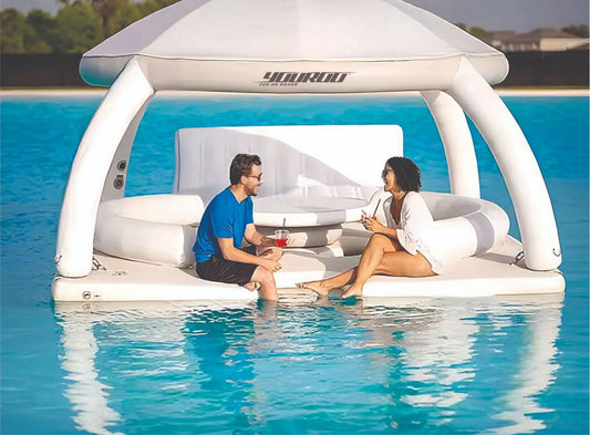 Oasis Youroo - A Nova Ilha Flutuante Inflável Do Mercado