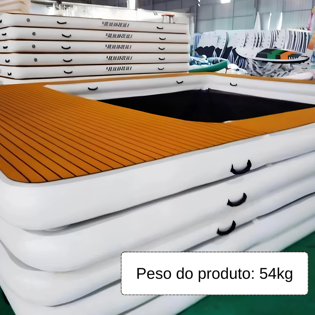 Piscina Flutuante Inflável