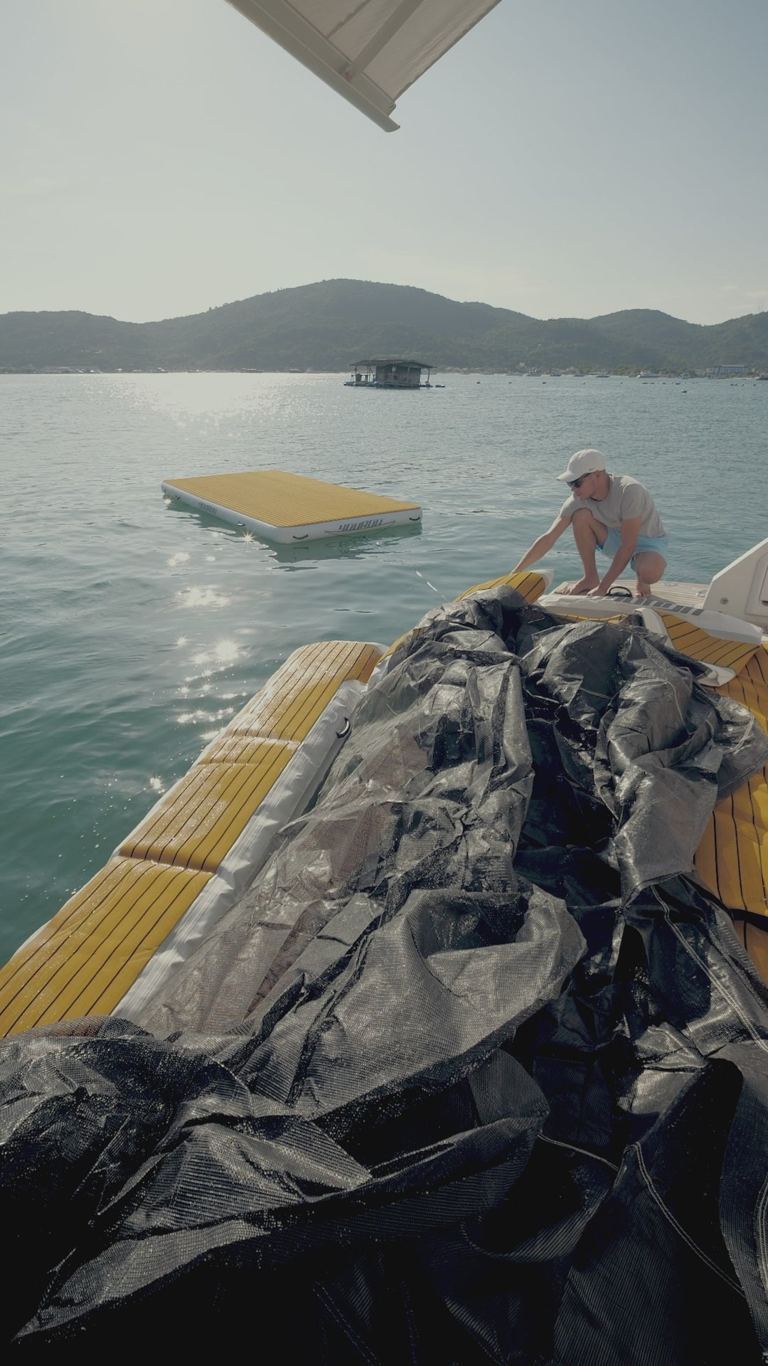 Piscina Flutuante Inflável